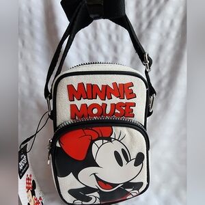 NWT PRIMARK Minnie Mouse Canvas Crossbody Bag